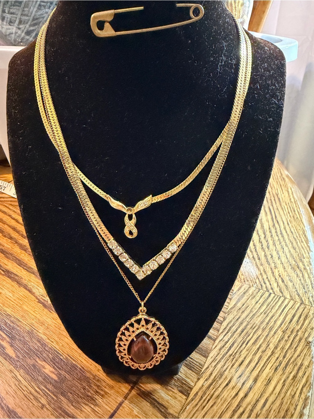 3 pcs. of Gold-Tone  Necklace